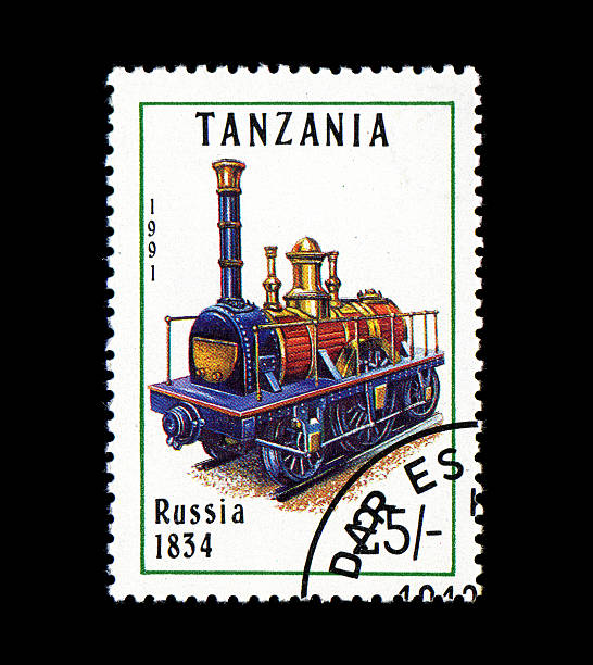 istock Vintage Steam Railroad Locomotive 118963712