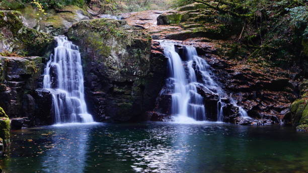 istock Akame 48 waterfall, Autumn Season, Mie, Japan 1189639196