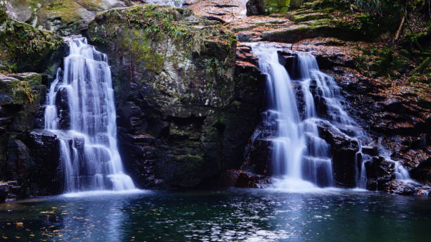 istock Akame 48 waterfall, Autumn Season, Mie, Japan 1189639285