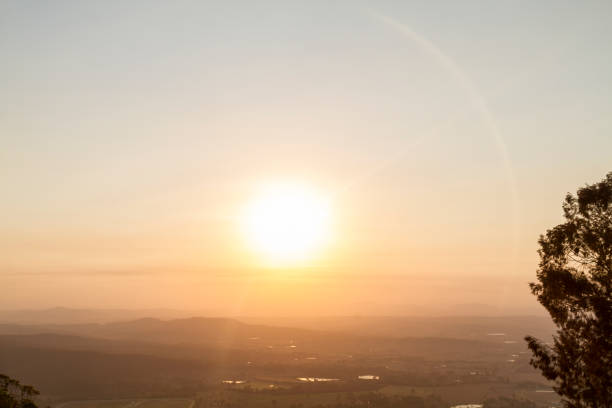 istock Sunset view from Mount Tamborine, Gold Coast, Australia 1189654479