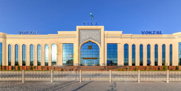 istock Khiva Uzbekistan Train Station 1189656796