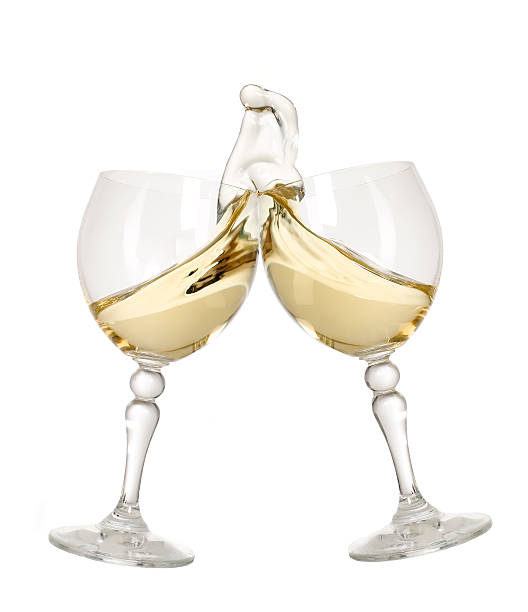 Nice glass with champagne