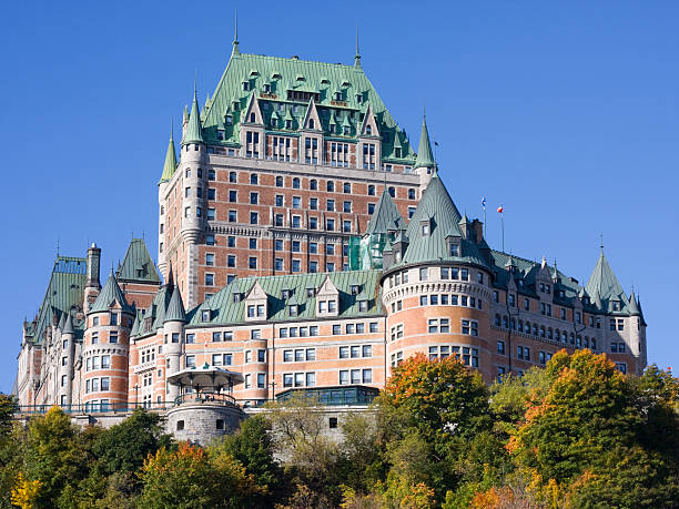 istock The beautiful Quebec City Cheataeu Frontenac in autumn 118967837