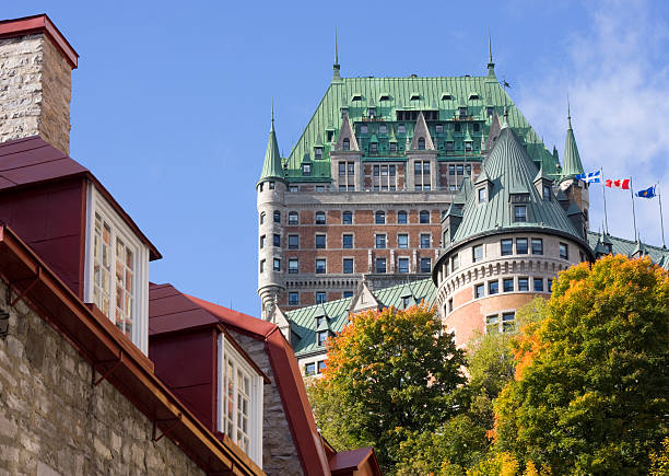 istock Chateau Frontenac in fall, Quebec City 118967848