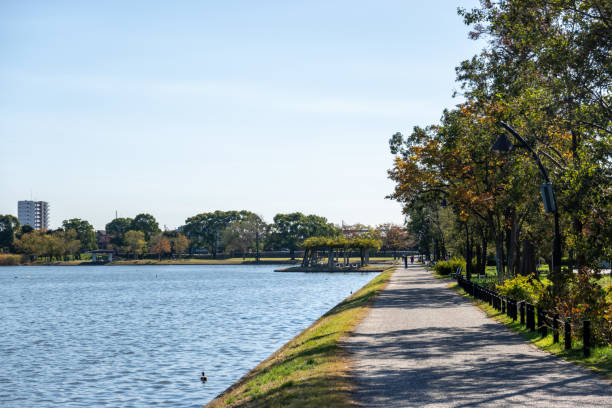 istock Park in Japan Tokyo, autumn colours 1189679095