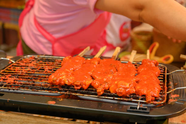 istock Spicy chicken grilled chicken , 1189691685
