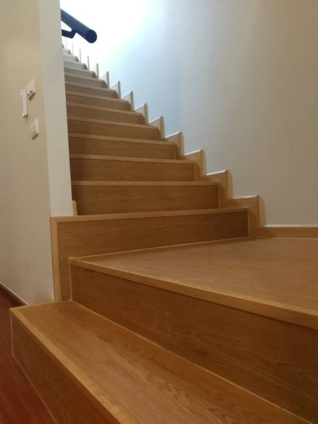 istock Wooden and elegant steps 1189691759