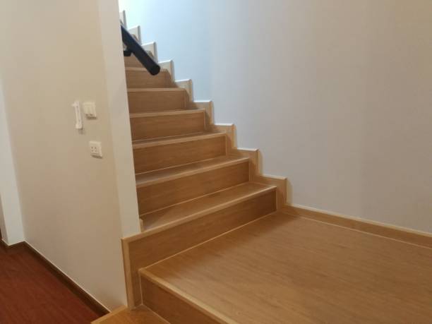 istock Wooden and elegant steps 1189691761
