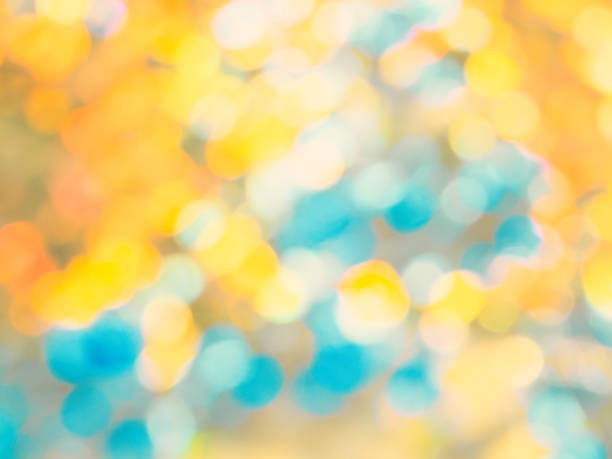 istock Colorful bokeh golden lights background 1189692750