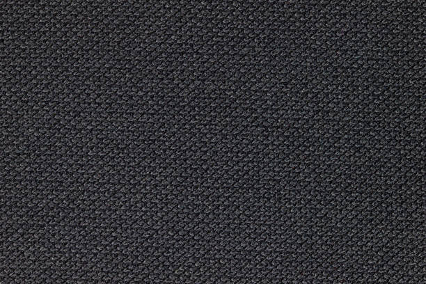 textura de tela negra. - sweater black close up article fotografías e imágenes de stock