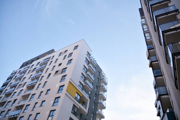 istock Fragment of new luxury house and home complex. 1189698021
