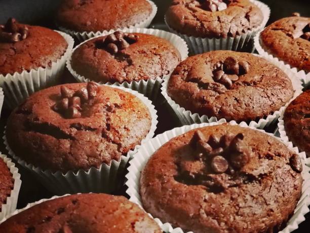 istock Tasty homemade chocolate brownies 1189699099