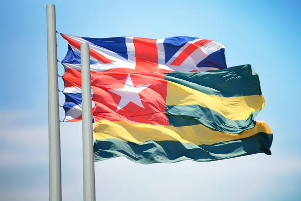 istock Togo and UK flags 1189705781