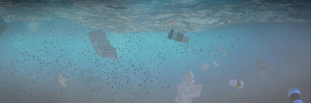 istock plastic pollution in sea water, bottles, bags and other trash on the ground, micro plastic pollution 1189706822