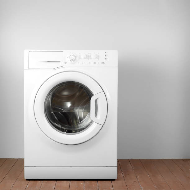 istock Home appliance - Front view close door Washing machine 1189706849