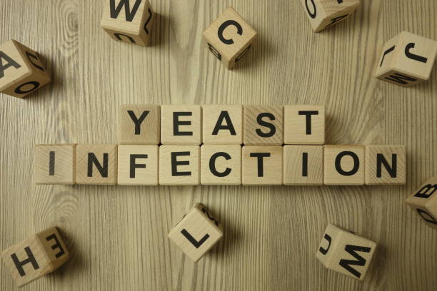 istock Text yeast infection from wooden blocks 1189707855
