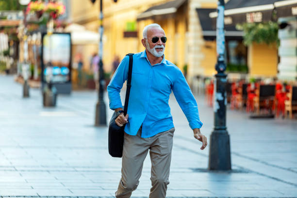 istock Senior Businessman in Rush Hour 1189707910
