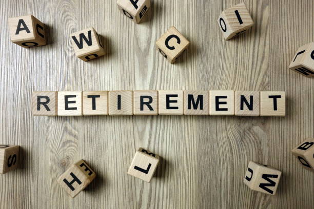 istock Word retirement from wooden blocks 1189707989