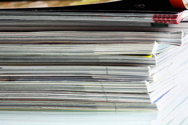 istock Pile of magazines. 118970807
