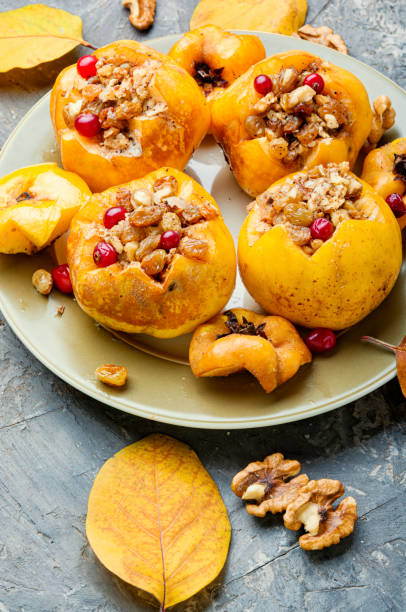 istock Tasty baked quince 1189710752