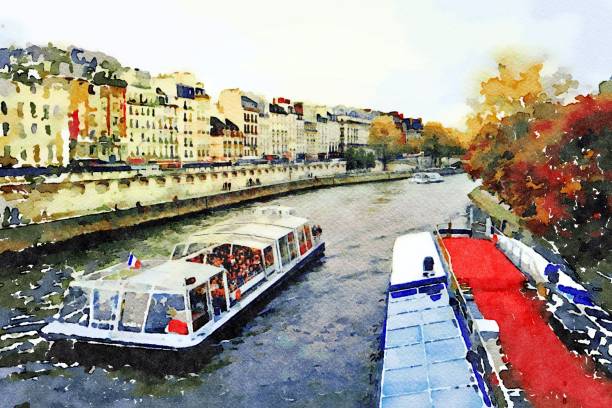 istock the Seine seen from the bridges of Paris 1189711912