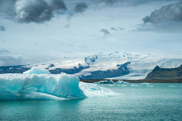 istock Melting icebergs at Jokulsarlon glacier lagoon. 1189732643