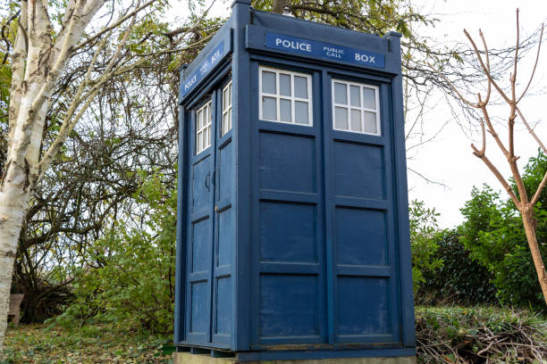 istock Doctor Who Tardis police box 1189733666