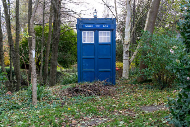 istock Doctor Who Tardis police box 1189734930