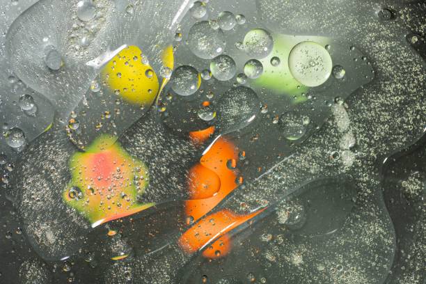 istock Green, orange, black, yellow colorful abstract design, texture. Beautiful backgrounds. 1189740899