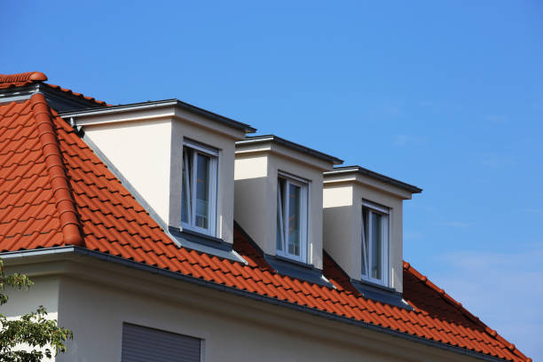 istock New tiled roof with dormers 1189745410