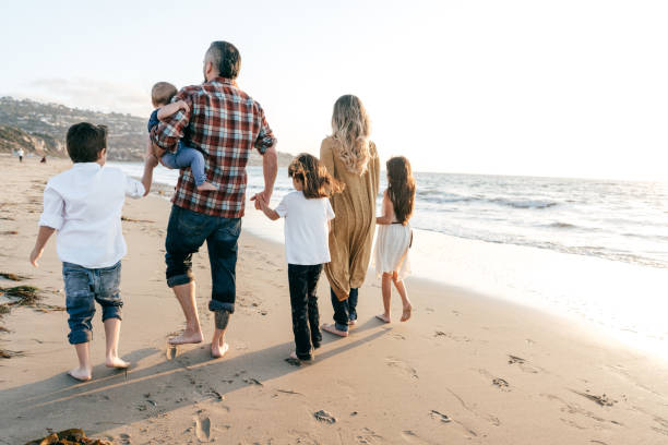 istock Family  on the beach 1189753625