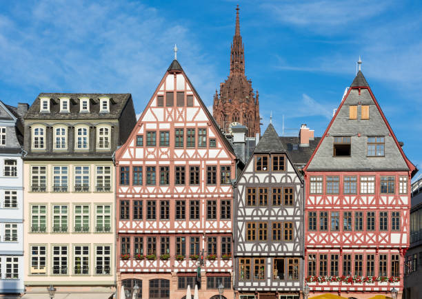 istock Historic house facades in Frankfurt 1189753890
