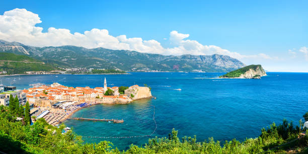 istock Panorama of city Budva 1189754165
