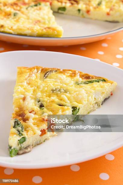 Spargel Frittata Stockfoto und mehr Bilder von Ei - Ei, Farbbild, Fotografie