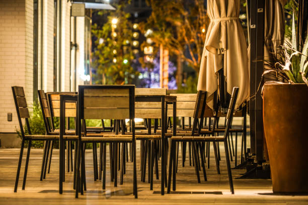 istock Fashionable restaurants of the image 1189755596