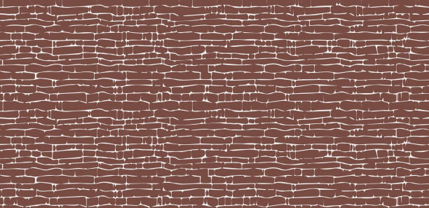 ilustrações de stock, clip art, desenhos animados e ícones de seamless brick wall texture - social housing audio