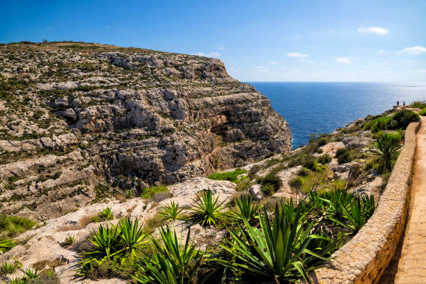 istock Malta - Mediterranean travel destination, Cliffs in the Blue Grotto area 1189764234