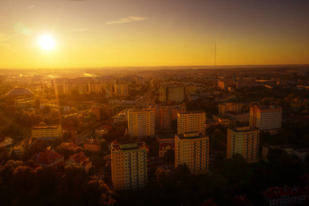 istock Olsztyn aerial view 3 1189764884