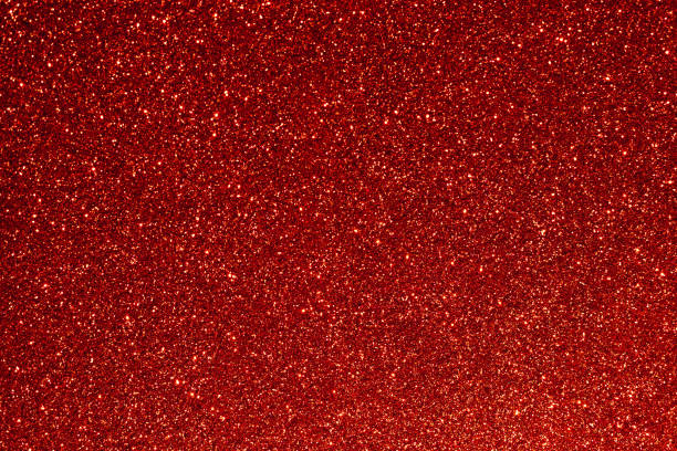 istock Red glittering christmas abstract background. 1189768208