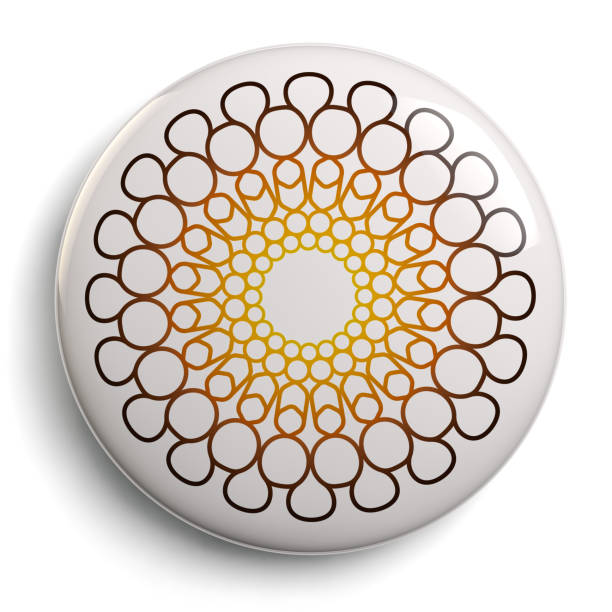 Dubai/United Arab Emirates November 24, 2019 Expo 2020 Dubai Logo Round Badge - 3D Illustration