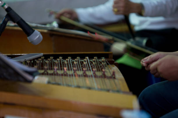 istock Playing Chinese instruments, In the funeral (select focus) 1189776498