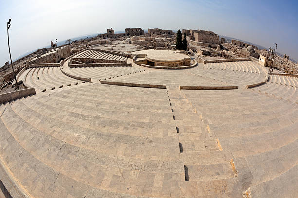 istock Syria - Aleppo, citadel amphitheater 118978565