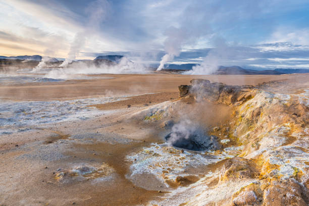 istock geothermal area of Hverir,Iceland 1189786486