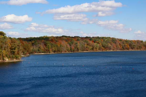 istock Beautiful Autumn Day ay Lake 1189789679