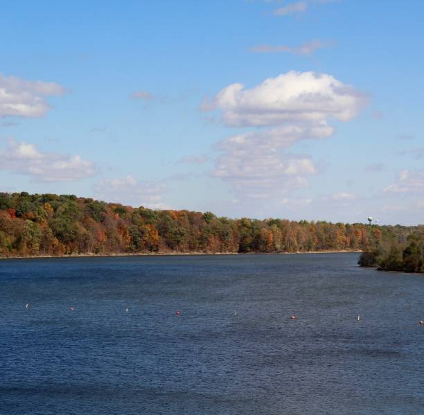 istock Beauty of Fall Day at the lake. 1189789683