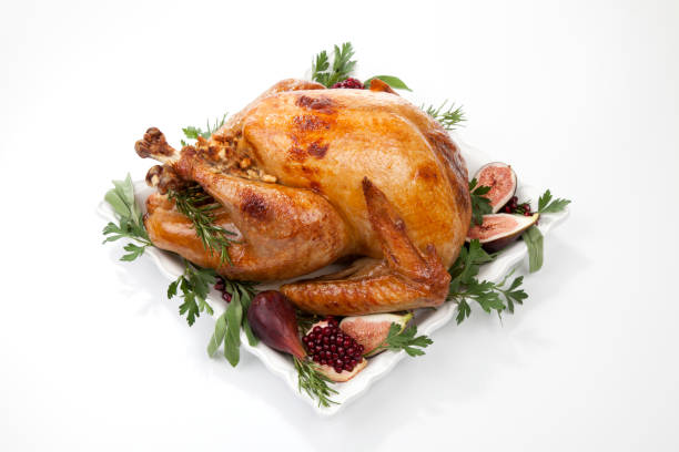 istock Traditional Roasted Turkey on White 1189789877
