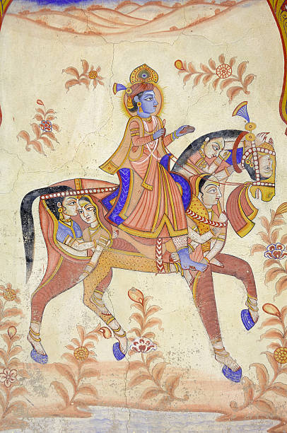 istock India, Mandawa - fresco on wall 118979145