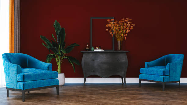 istock Modern interior design. Decorative background of a house, apartment, office or hotel. 1189792849