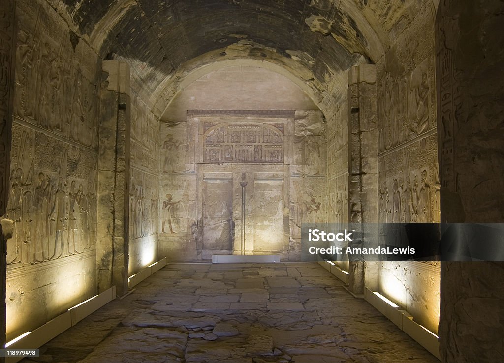 Amun Chapel, Temple of Abydos  Temple - Building Stock Photo