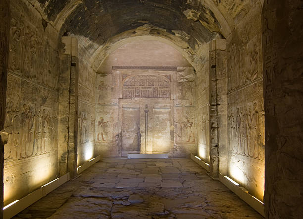 Amun Chapel, Temple of Abydos  amon photos stock pictures, royalty-free photos & images